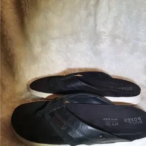 Bullboxer | Shoes | Bull Boxer Ennis Black Leather Sandal  display picture 1